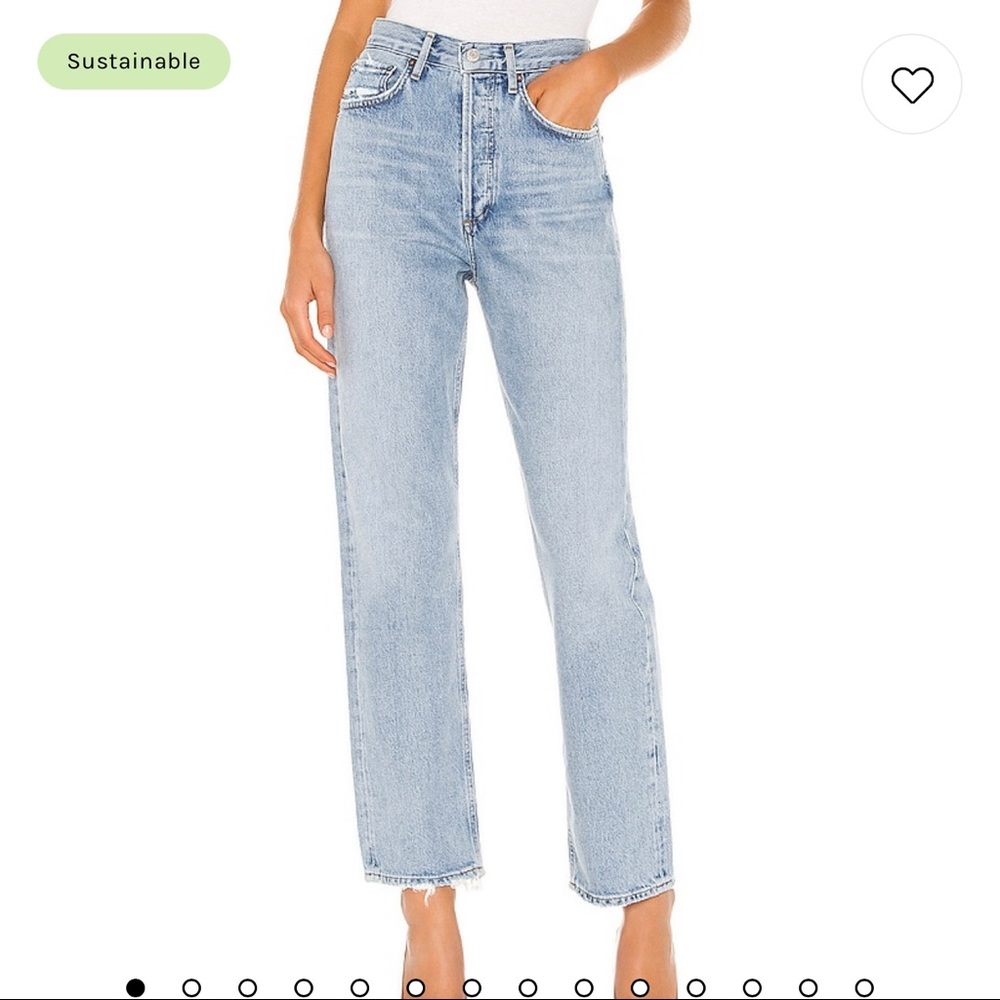 NWOT Agolde 90s Mid Rise Loose Fit Jeans Snapshot